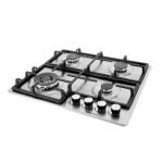 Hisense 60cm Built-In 4 Burner Gas Hob HHU60GAGR